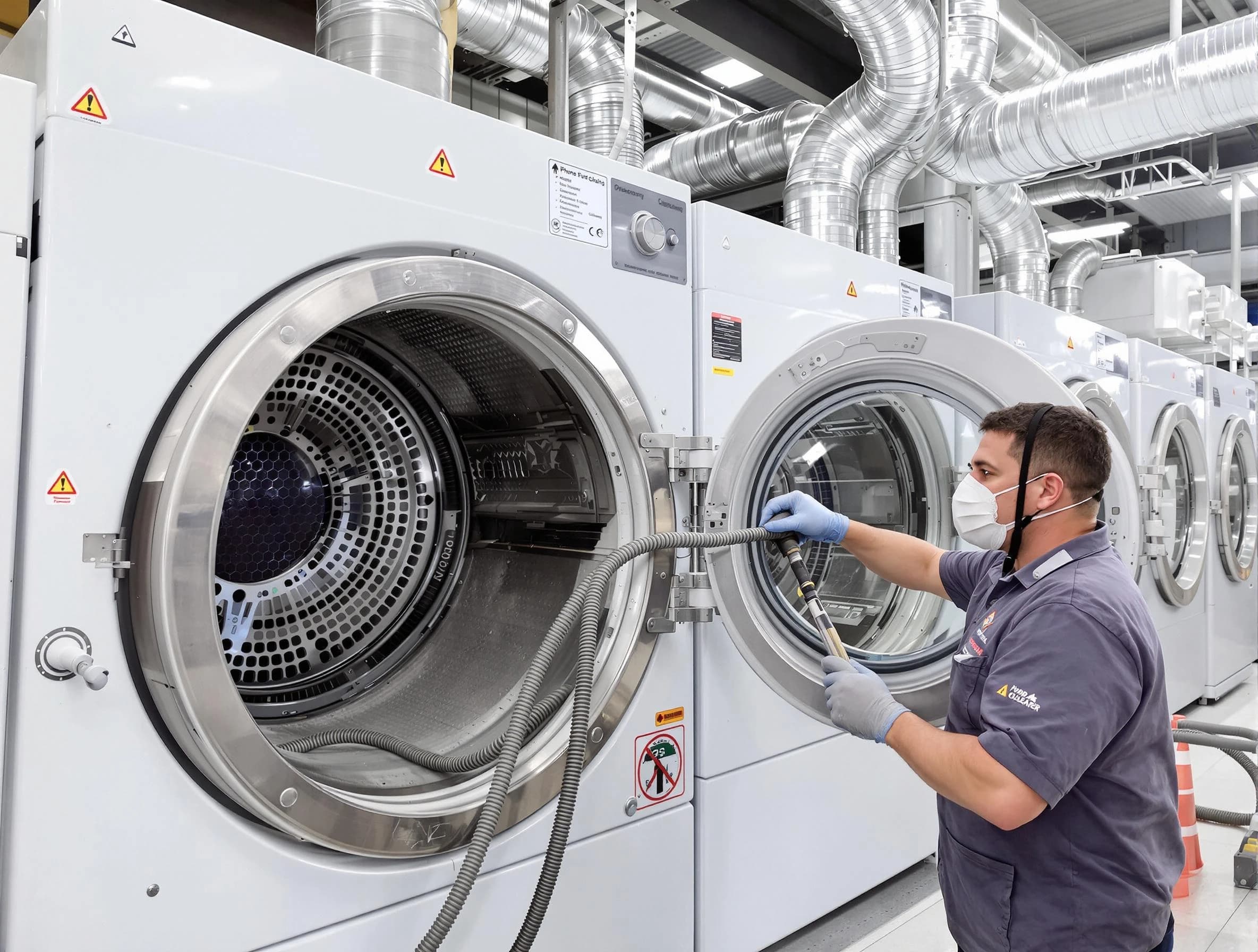 Industrial-grade dryer vent cleaning by Westford Dryer Vent Cleaning in Westford