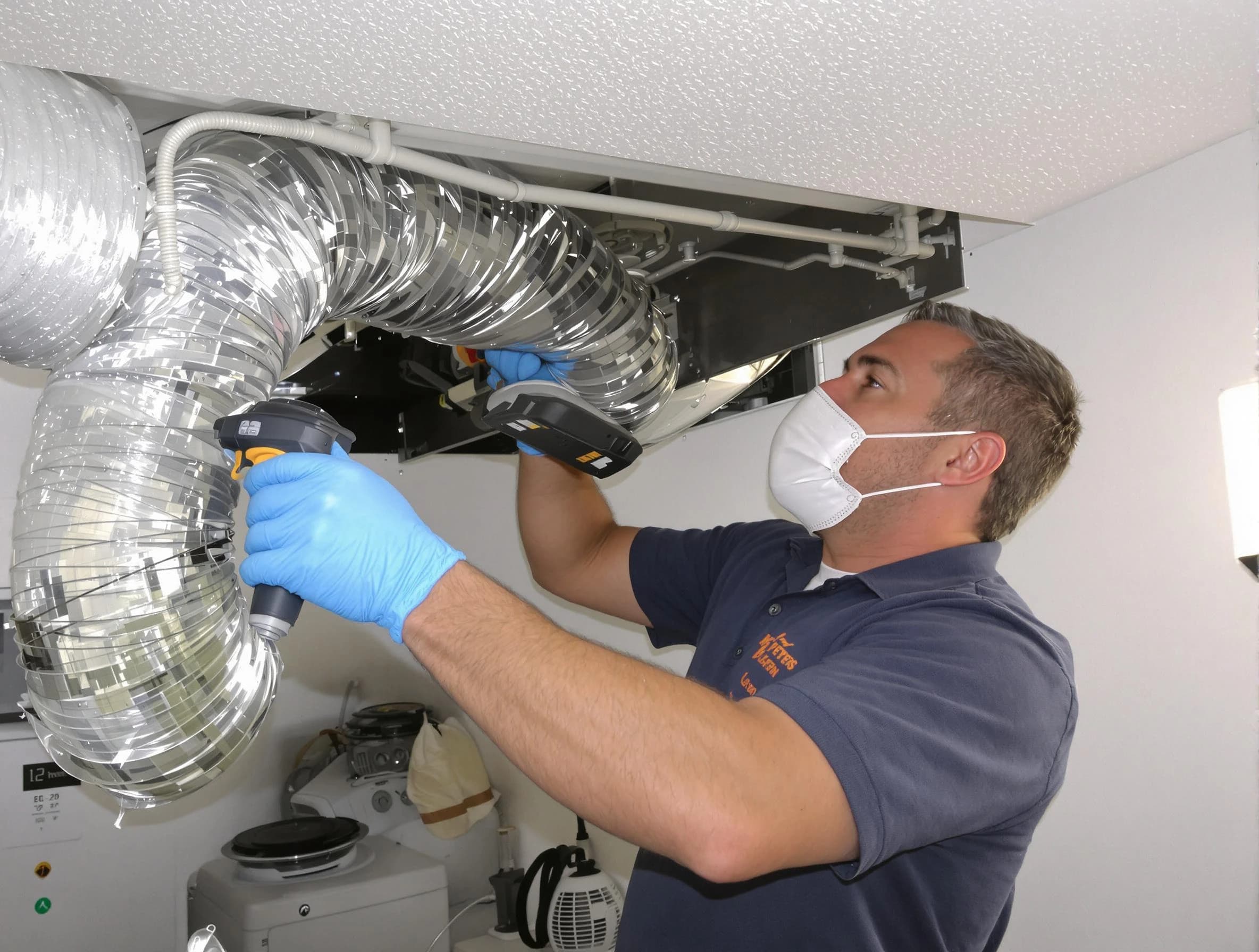 Westford Dryer Vent Cleaning professional performing thorough residential dryer vent cleaning in Westford