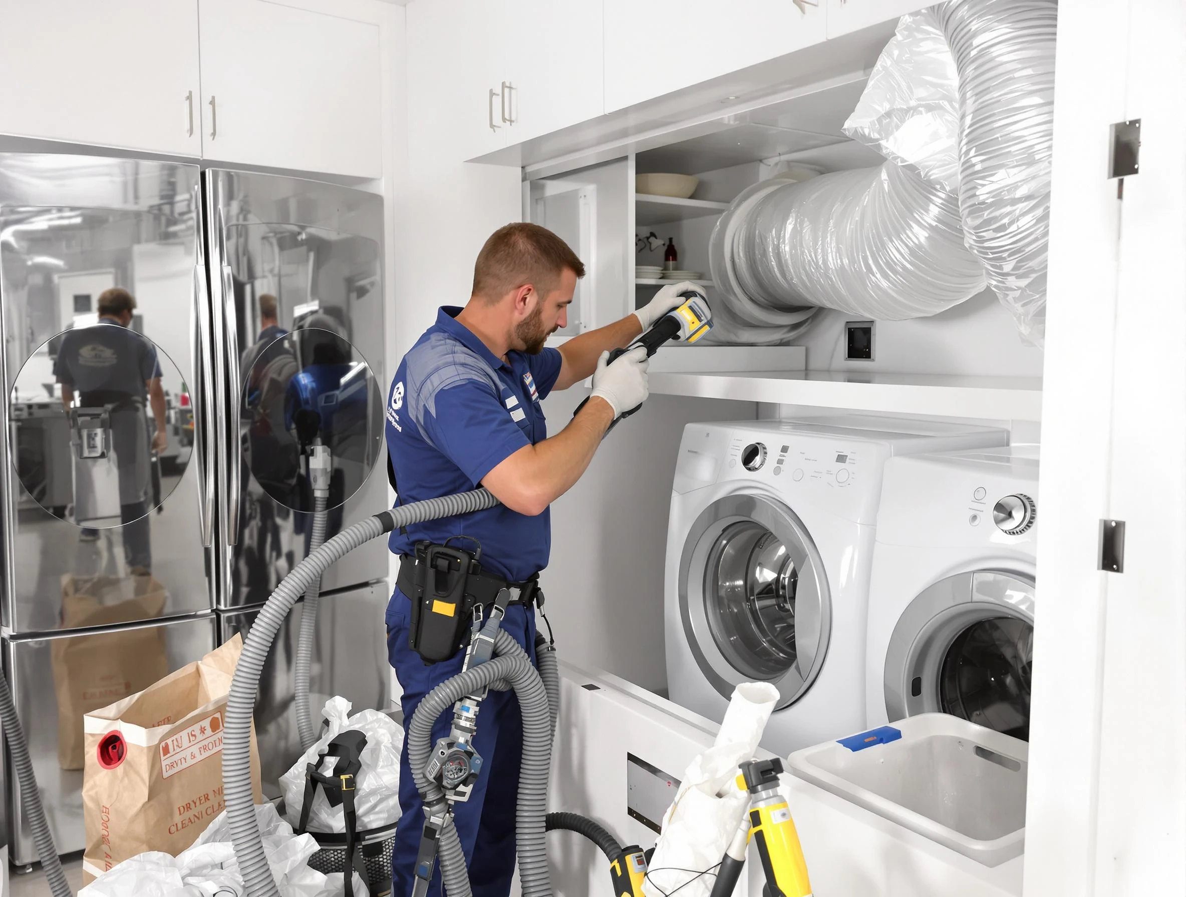Professional duct cleaning by Westford Dryer Vent Cleaning in Westford