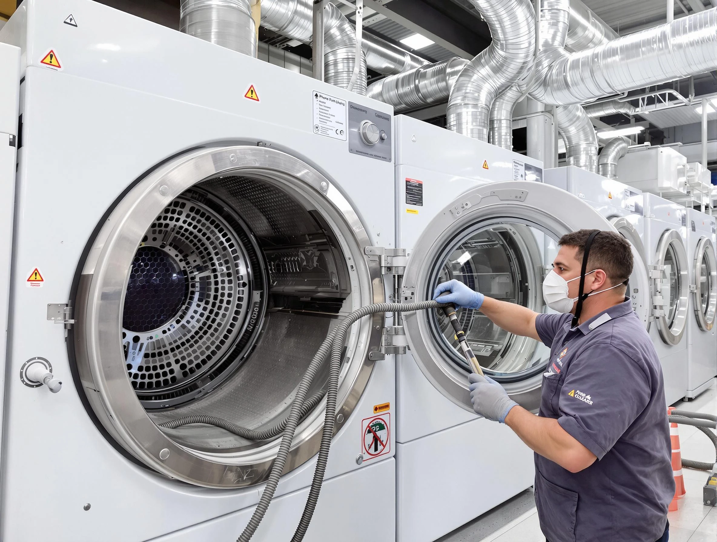 Industrial-grade dryer vent cleaning by Westford Dryer Vent Cleaning in Westford